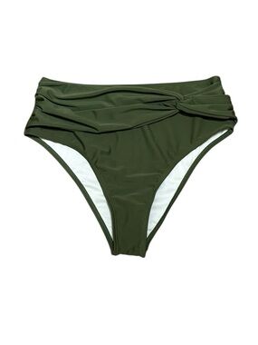 Olive Women’s High-Waist Knot Swim Bottoms, Size XL, NWOT